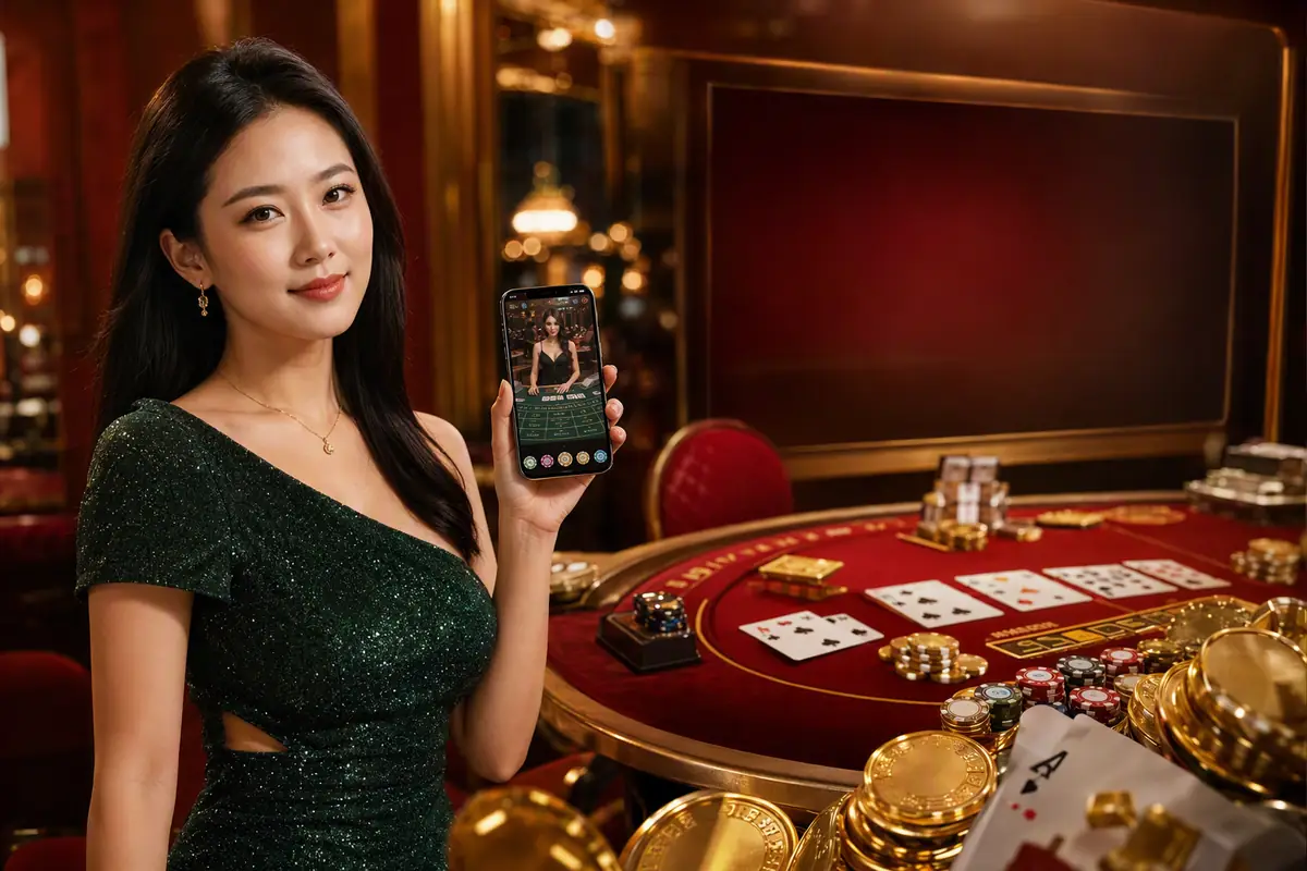 spinggo Casino meja baccarat dealer langsung